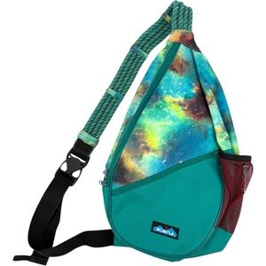 Kavu Paxton Pack Rope Sling Bag in Galaxy Pattern